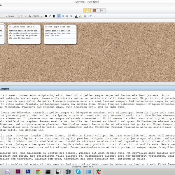 How to use Scrivener