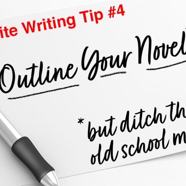 Outline your novel, but ditch the old school method