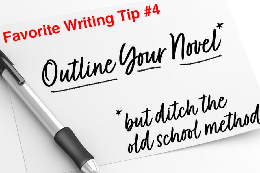Outline your novel, but ditch the old school method