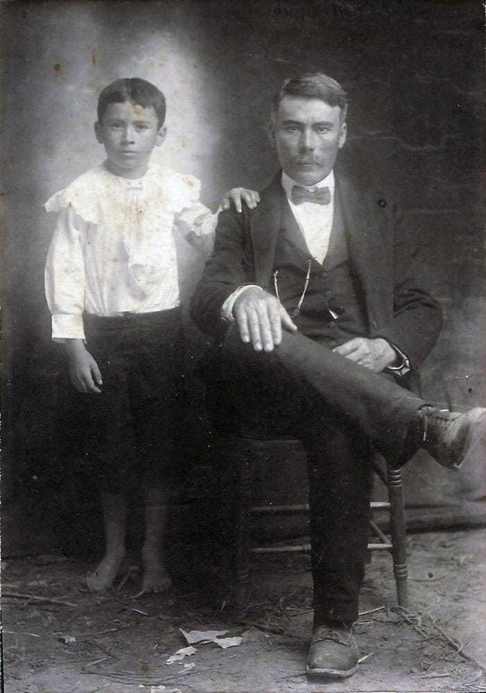 The father of the man in this picture was William Morris, the one who wrote our family record in a copy of Robinson Crusoe. The great-grandfather of the man in this picture was the love child of a teenage Revolutionary War soldier and a young Quaker girl. You'd be amazed with the kind of stories just waiting for you to discover in your own family tree.